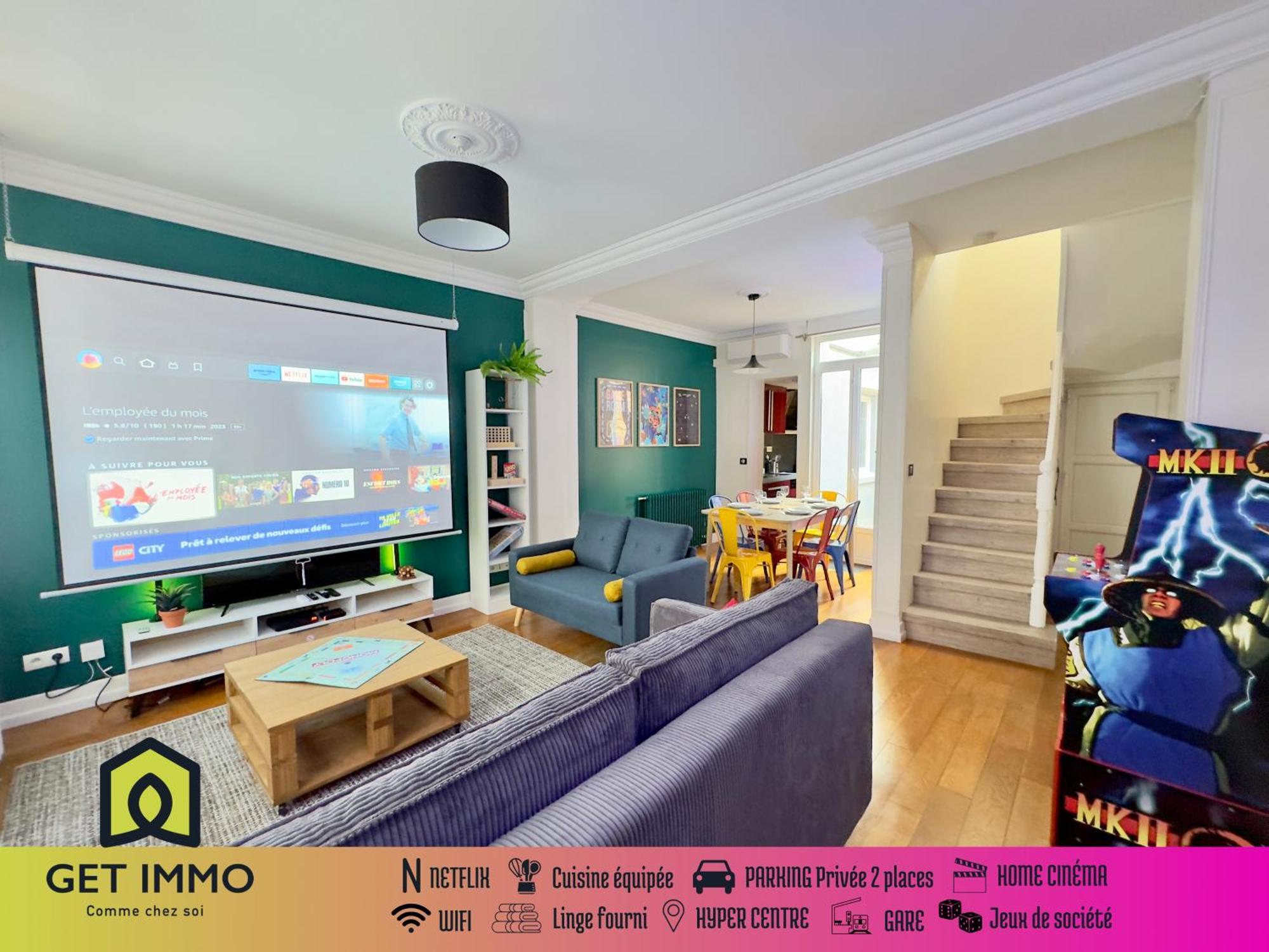 Maison 3Ch - Cinema - Game Room - Parking - Gare Αμιάν Εξωτερικό φωτογραφία