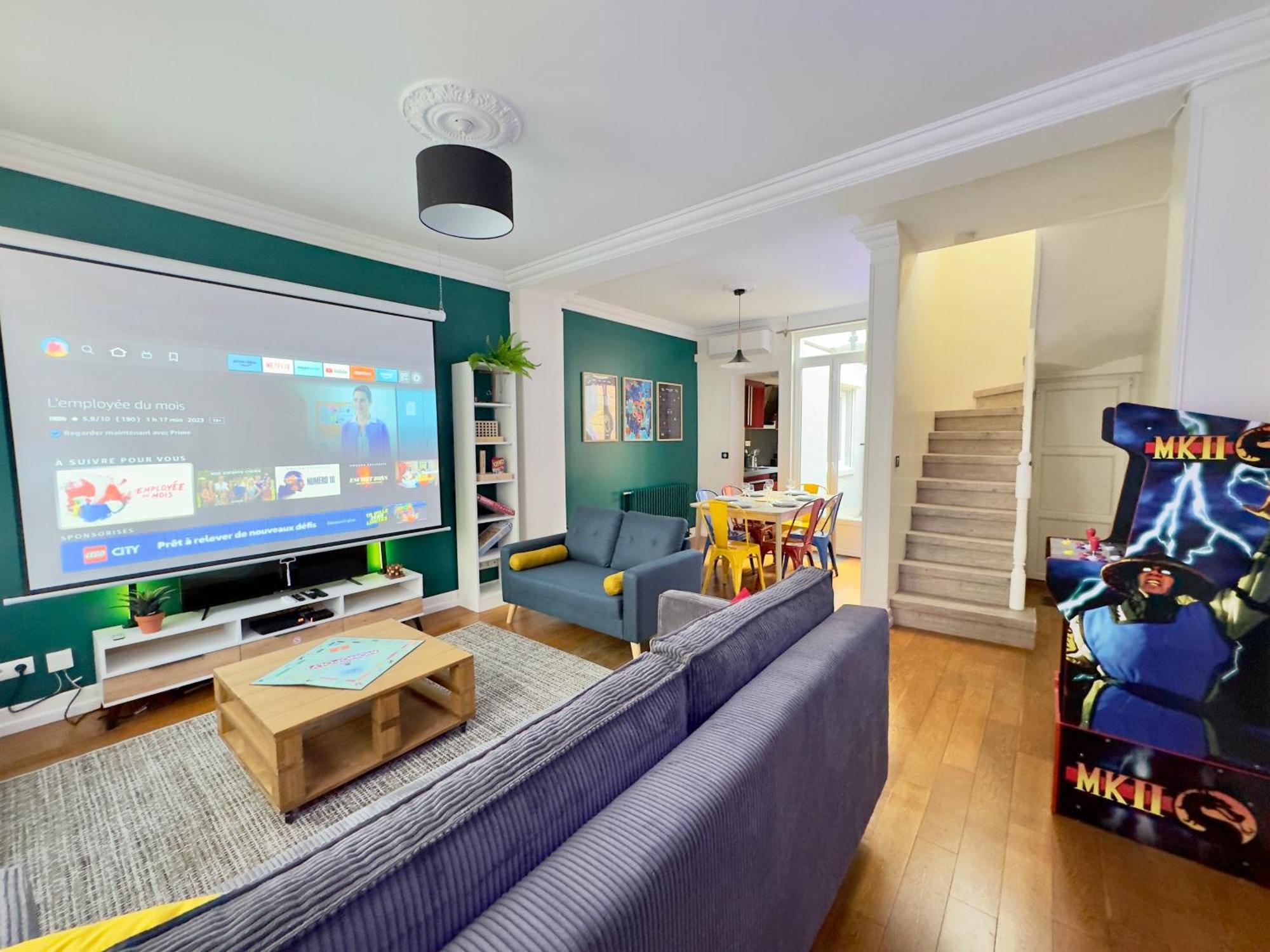 Maison 3Ch - Cinema - Game Room - Parking - Gare Αμιάν Εξωτερικό φωτογραφία