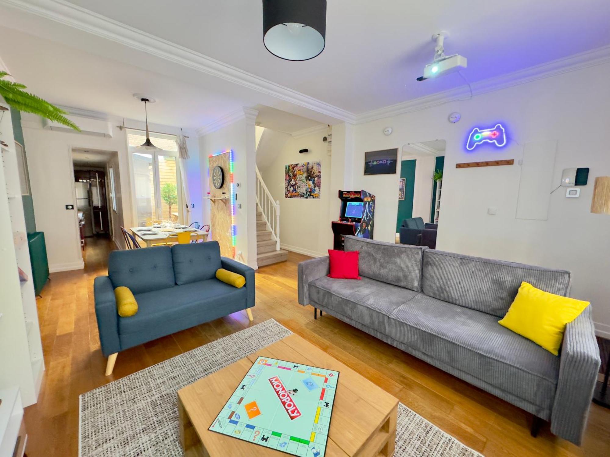 Maison 3Ch - Cinema - Game Room - Parking - Gare Αμιάν Εξωτερικό φωτογραφία