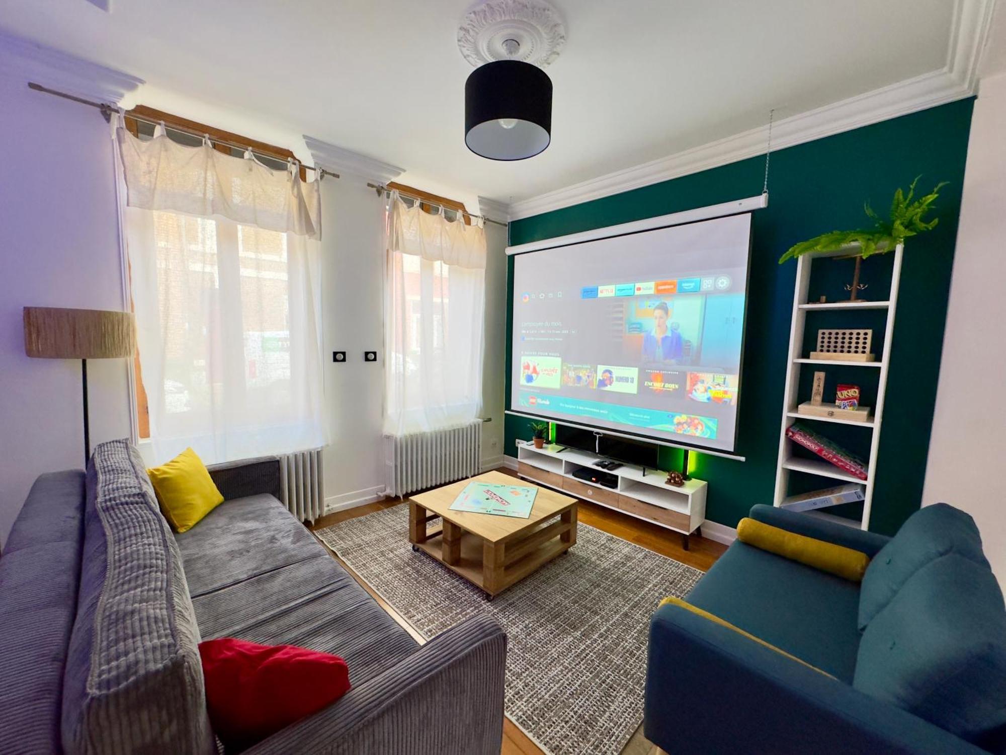 Maison 3Ch - Cinema - Game Room - Parking - Gare Αμιάν Εξωτερικό φωτογραφία